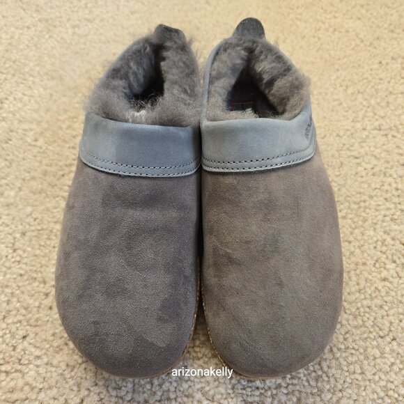 NIB Haflinger Snowbird Slippers Clogs 38 Grey Anthracite - Picture 3 of 9